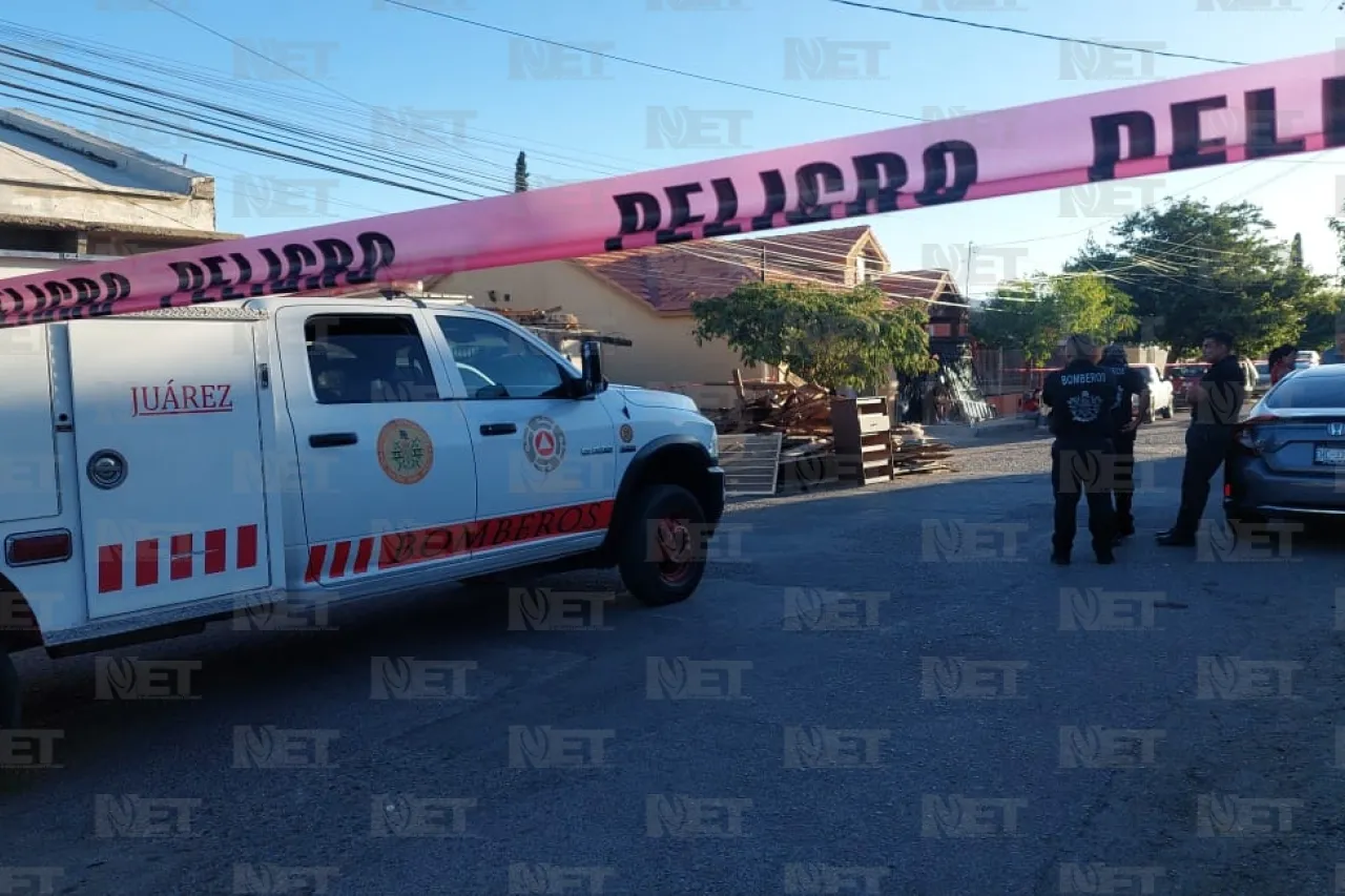 Juárez: Muere hombre al ser aplastado por el techo de una casa