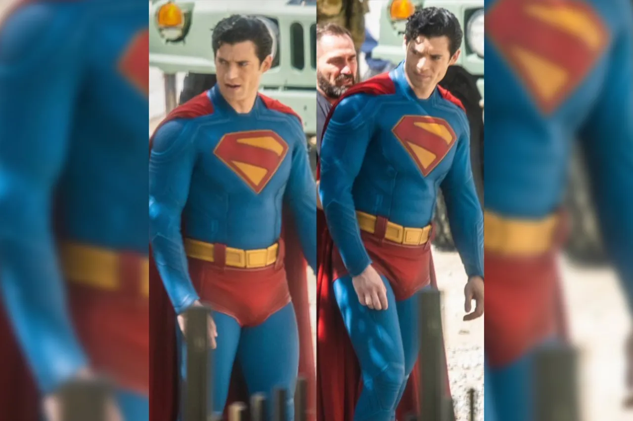 Captan David Corenswet en el set de la nueva película de 'Superman'