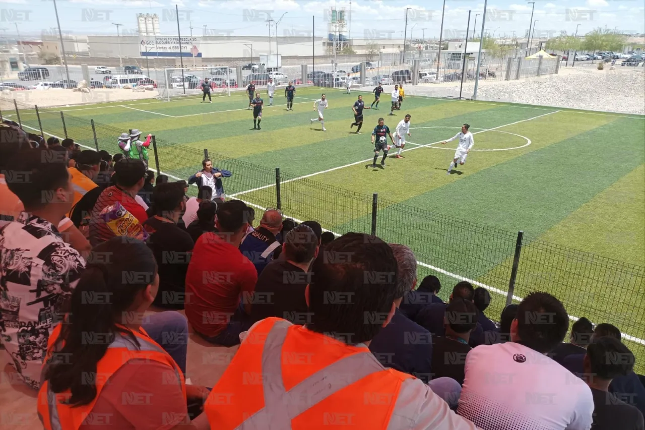 Con torneo de futbol, BRP entrega alimentos para comedor comunitario