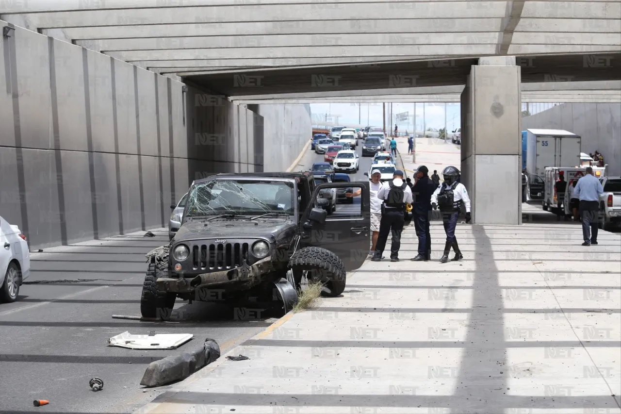 Ciudadano de EU, presunto responsable de accidente donde murieron 2 menores 