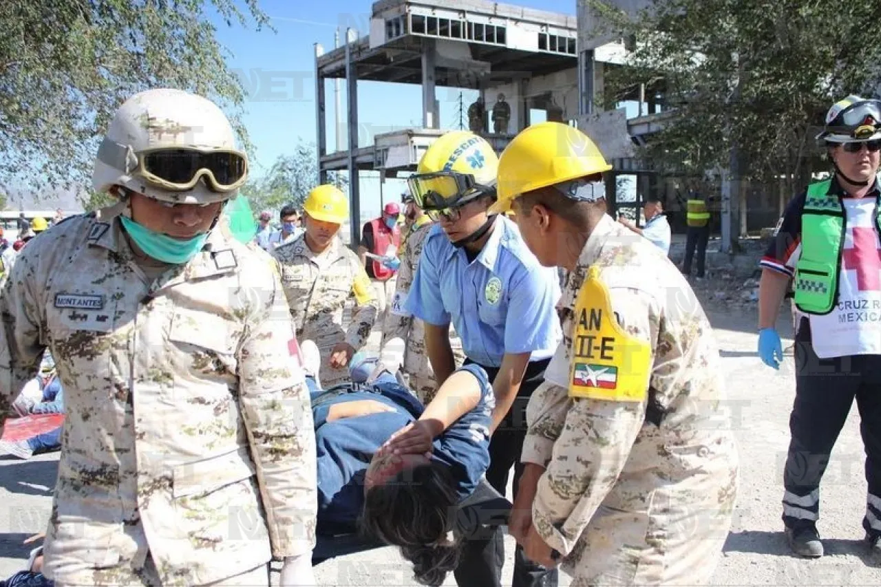 Ejércitos de México y EU simularán sismo de 7.5 en Juárez