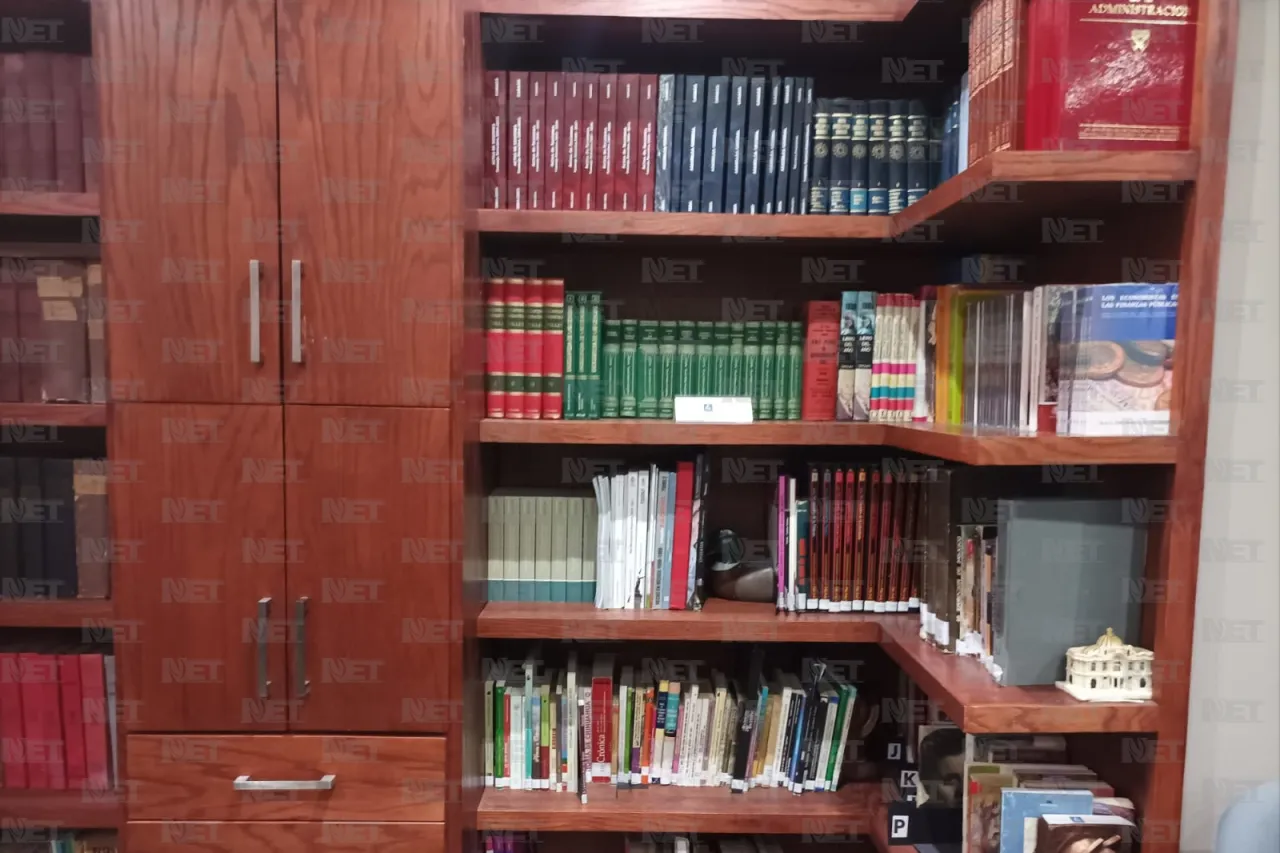 Juárez: Tiene biblioteca de Canaco documentos de hace casi 100 años