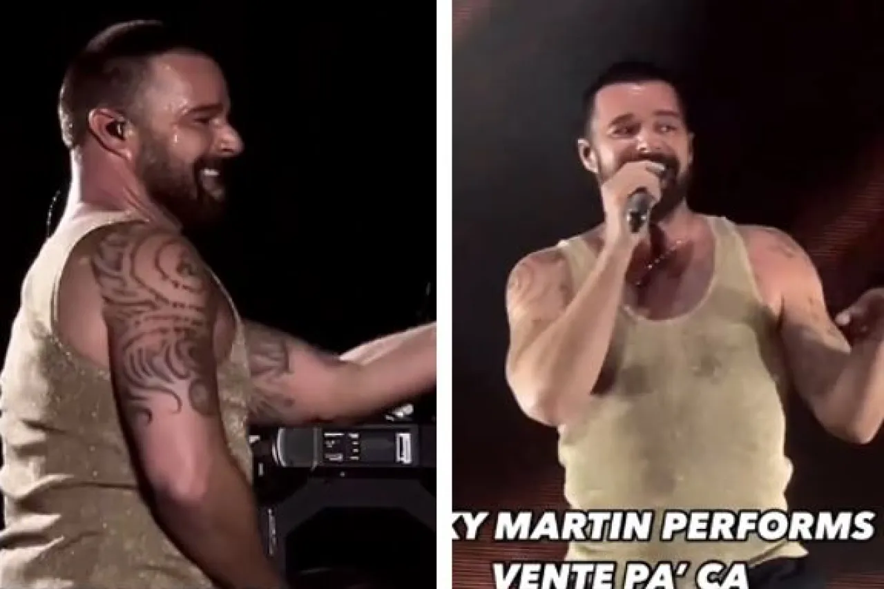 Critican a Ricky Martin por reaparecer con kilos de más