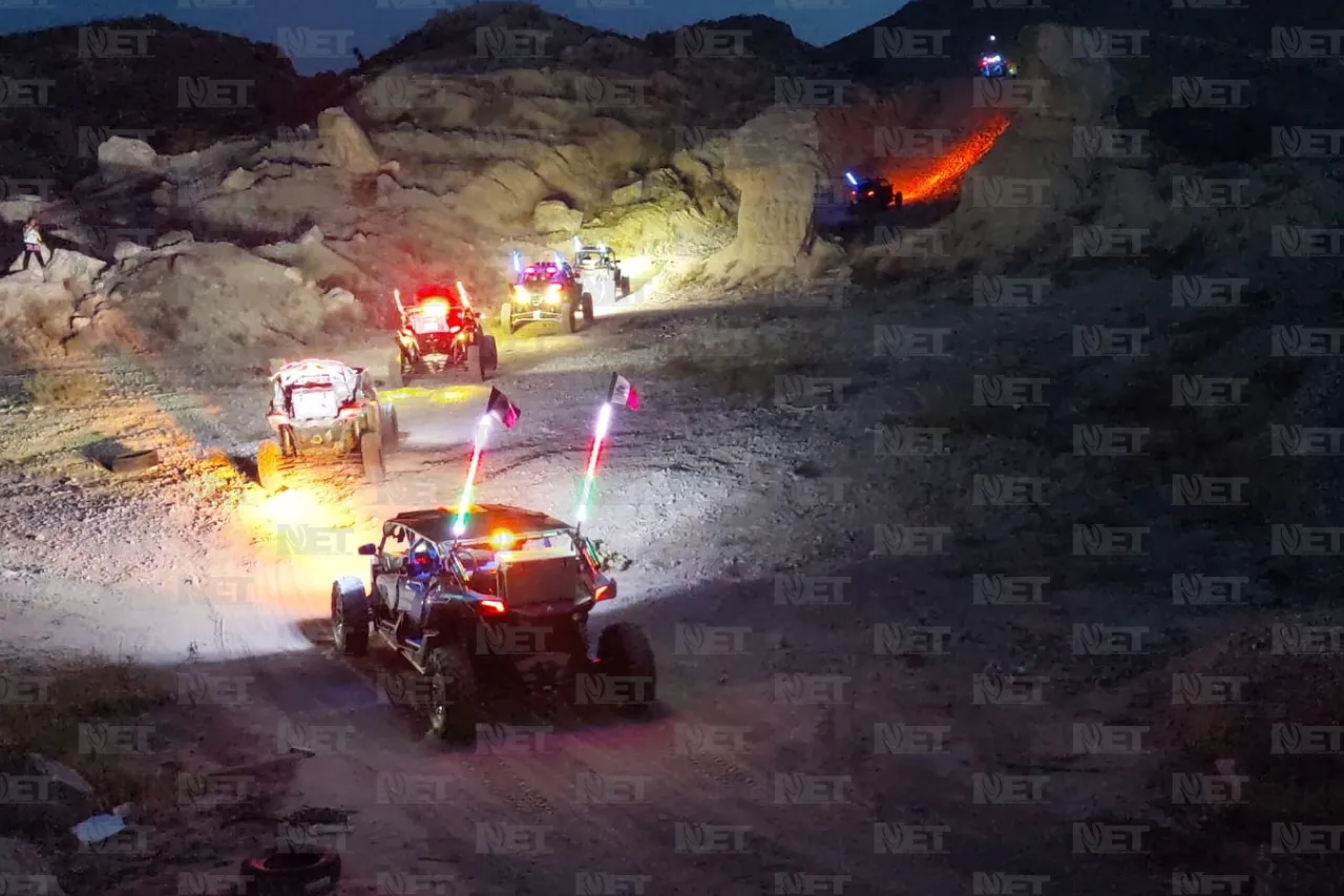 'Rutean' vehículos todo terreno por la Sierra de Juárez 