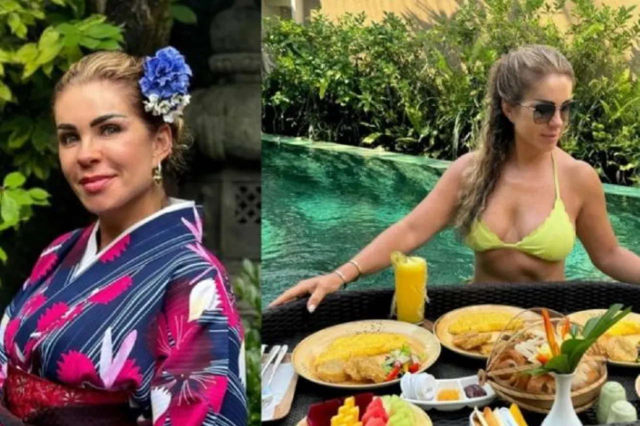 Rocío Sánchez Azuara presume sus vacaciones en Indonesia