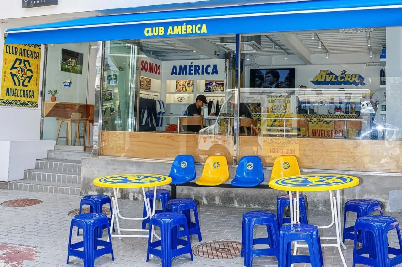 Abren cafetería con temática del Club América en Corea del Sur