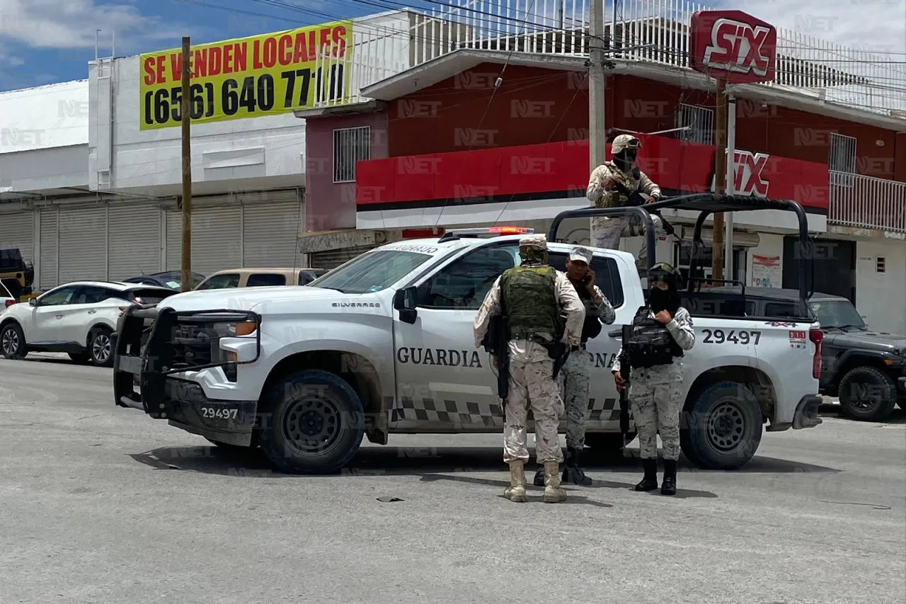 Unidad de la Guardia Nacional provoca choque en perimetral Carlos Amaya