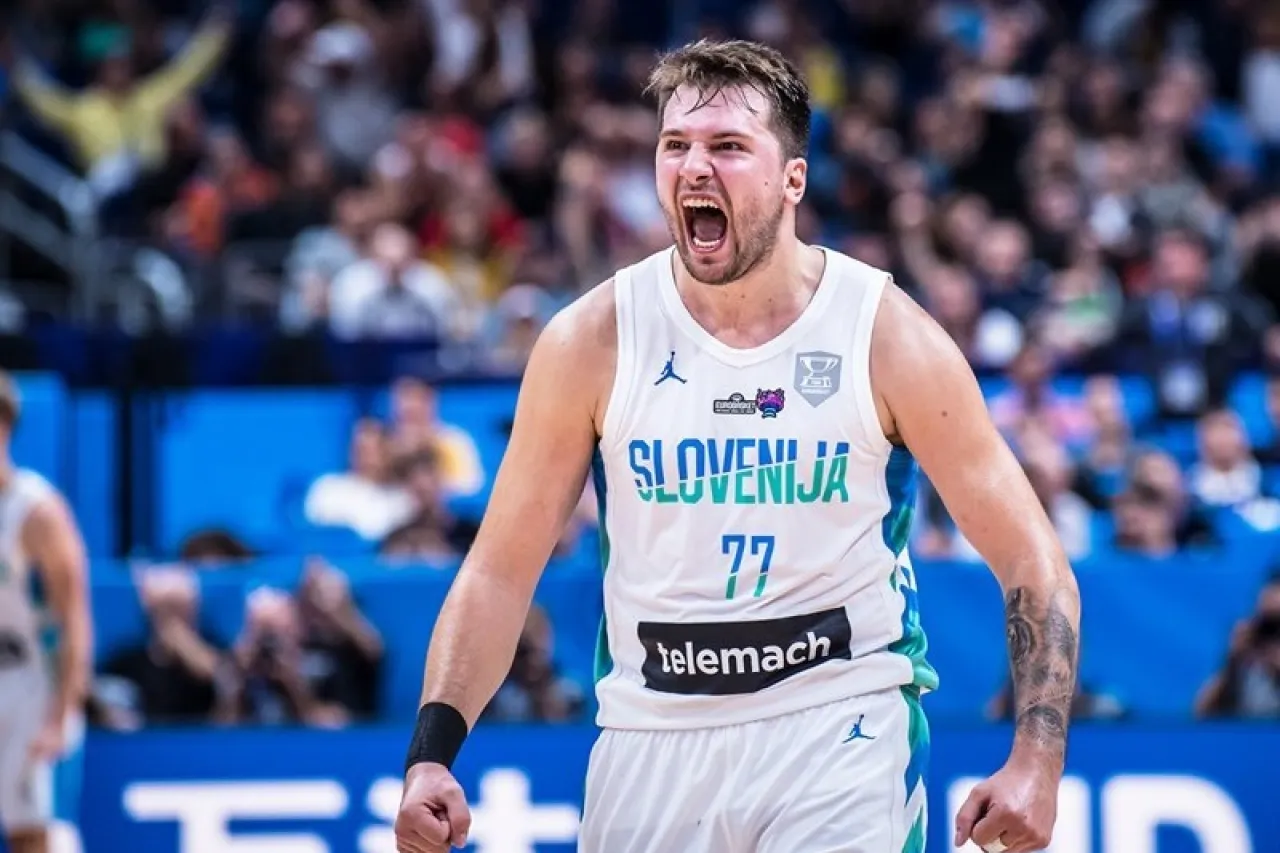 Eslovenia de Luka Doncic se mete a semis del Preolímpico FIBA