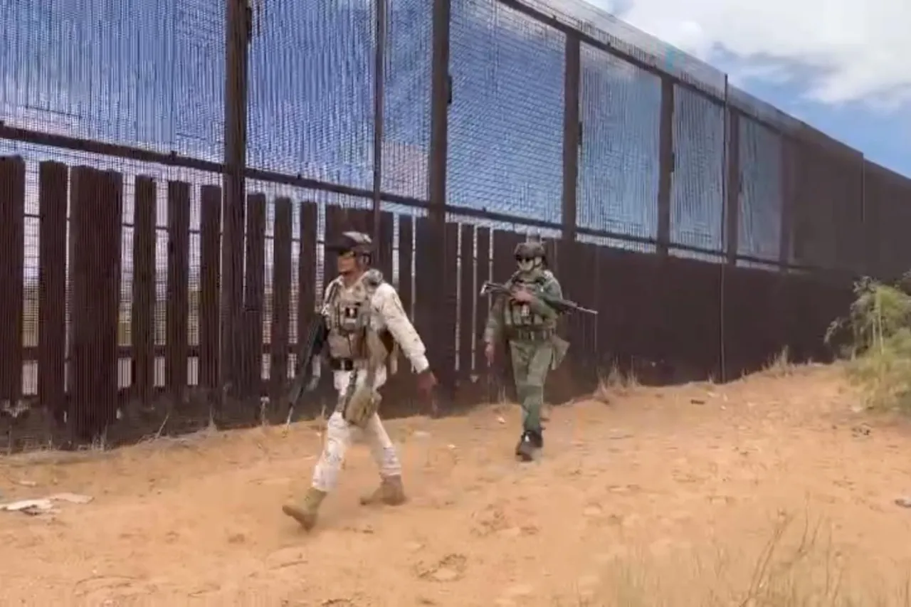 Retira Ejército escaleras del muro fronterizo