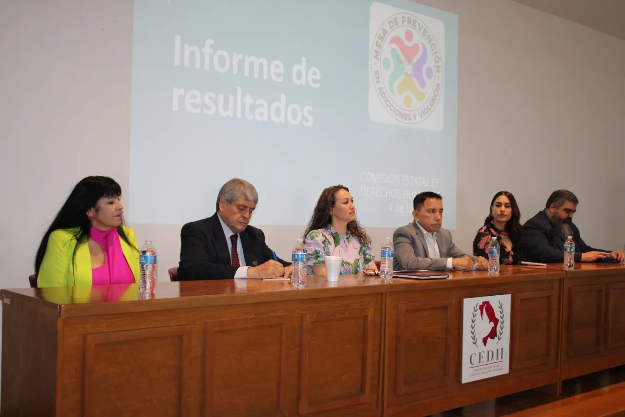 Juárez: Presentan avances en prevención de adicciones y violencia