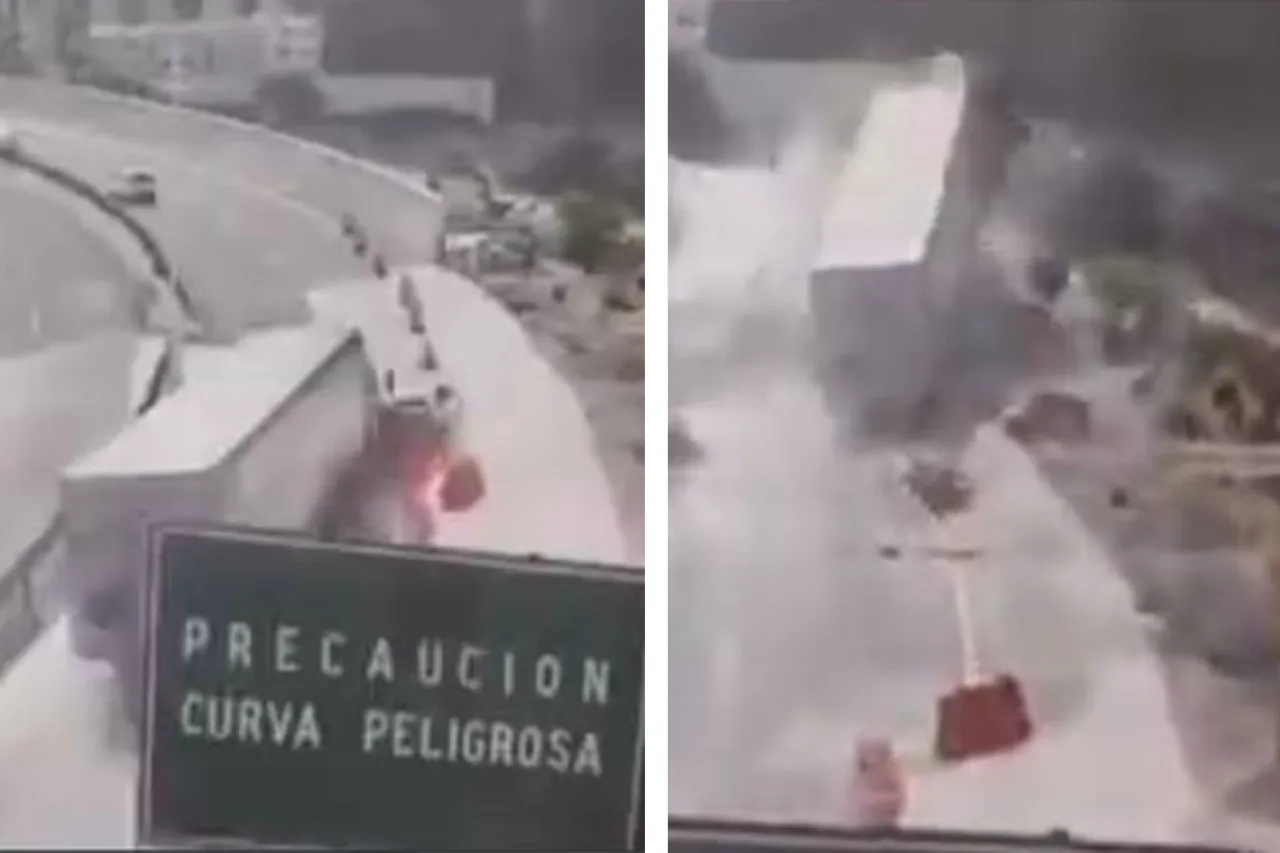 Video: Accidente en autopista Monterrey-Saltillo deja 7 heridos