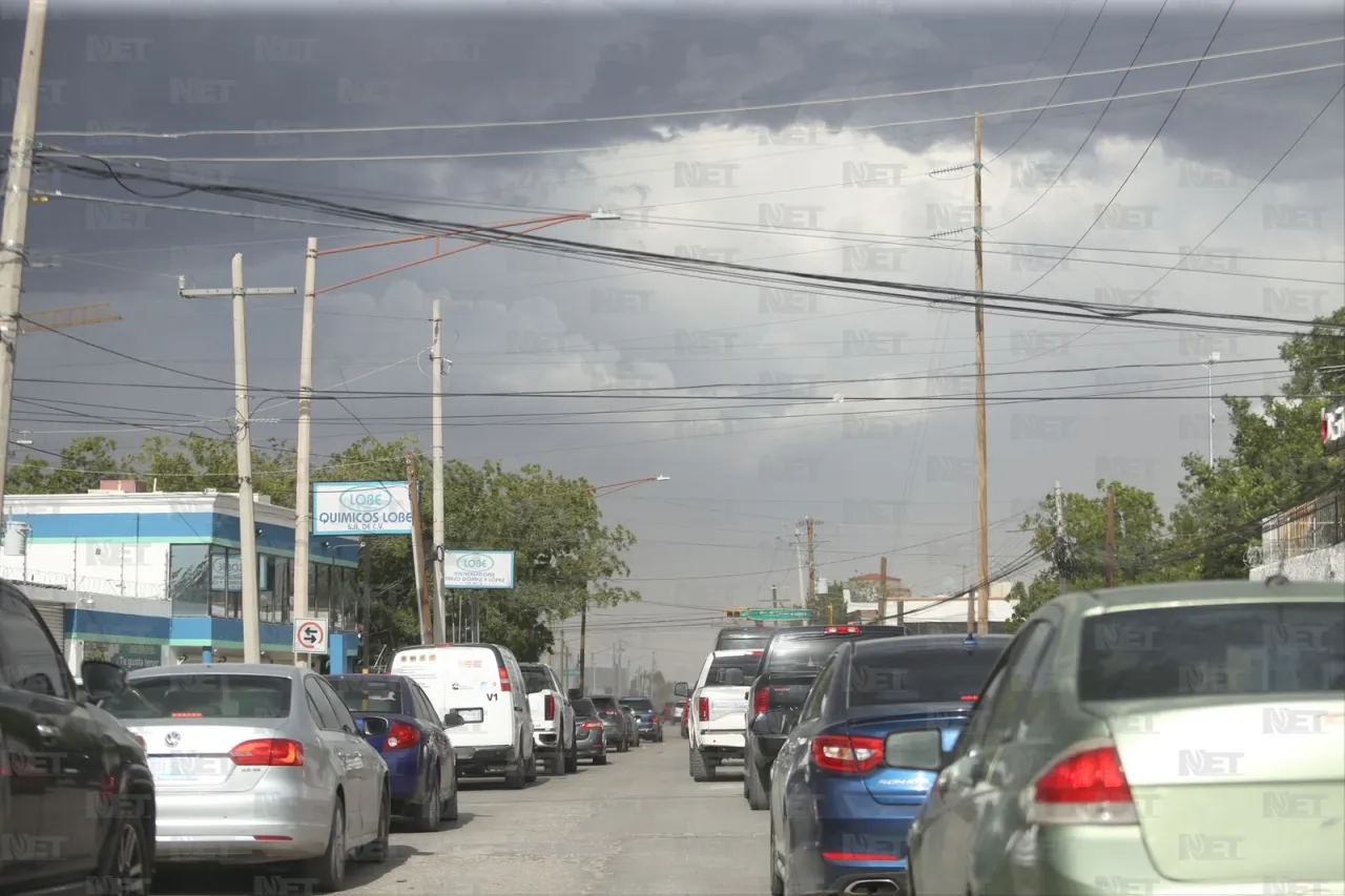 Comienza a llover en algunas zonas de Juárez