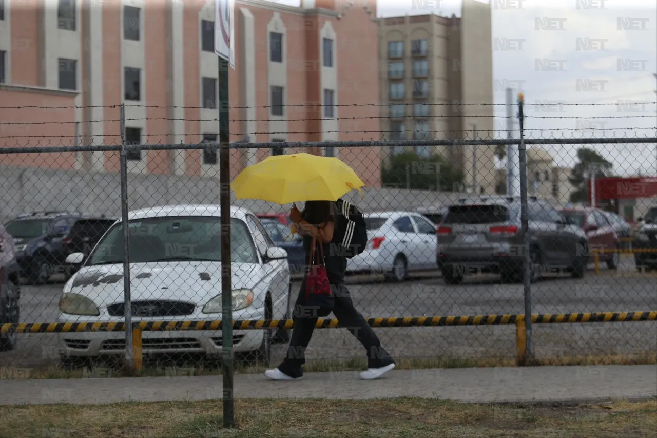 Comienza a llover en algunas zonas de Juárez