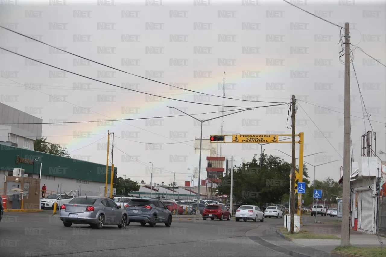 Comienza a llover en algunas zonas de Juárez