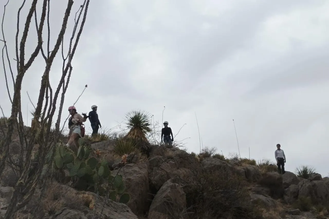 Senderismo y rapel, una forma distinta de explorar Juárez