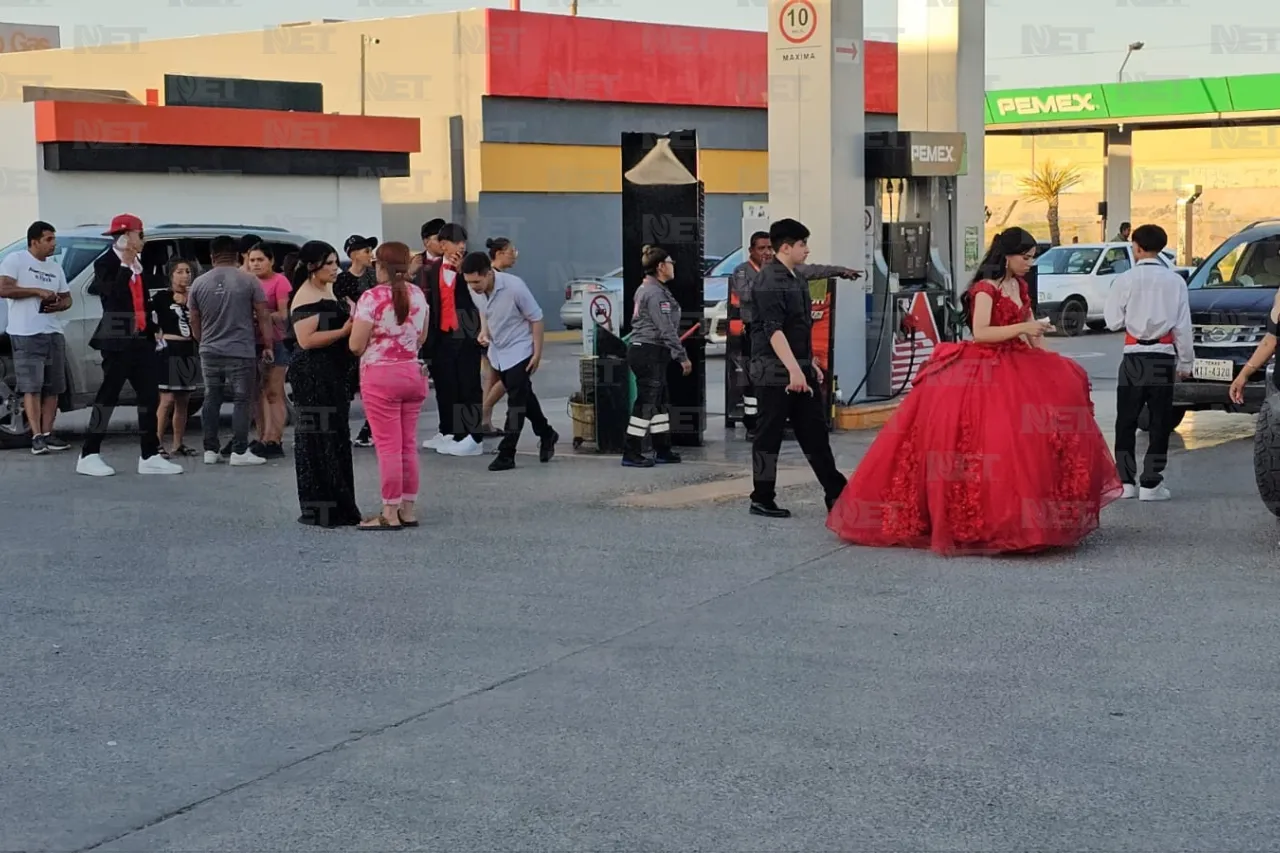 Video: Tren embiste a limusina que trasladaba a quinceañera en Juárez