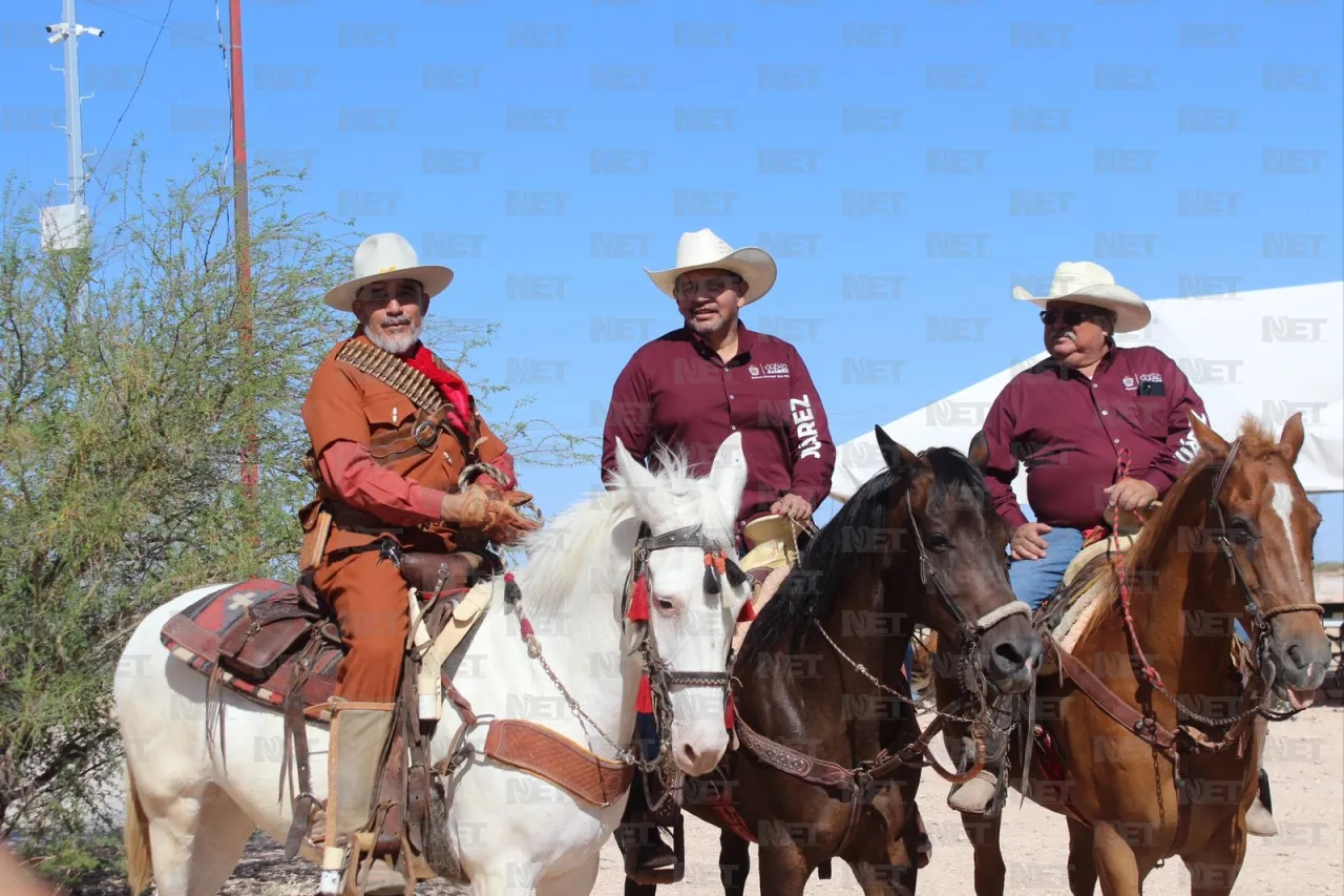 De Juárez a Parral: Parte la Cabalgata Villista