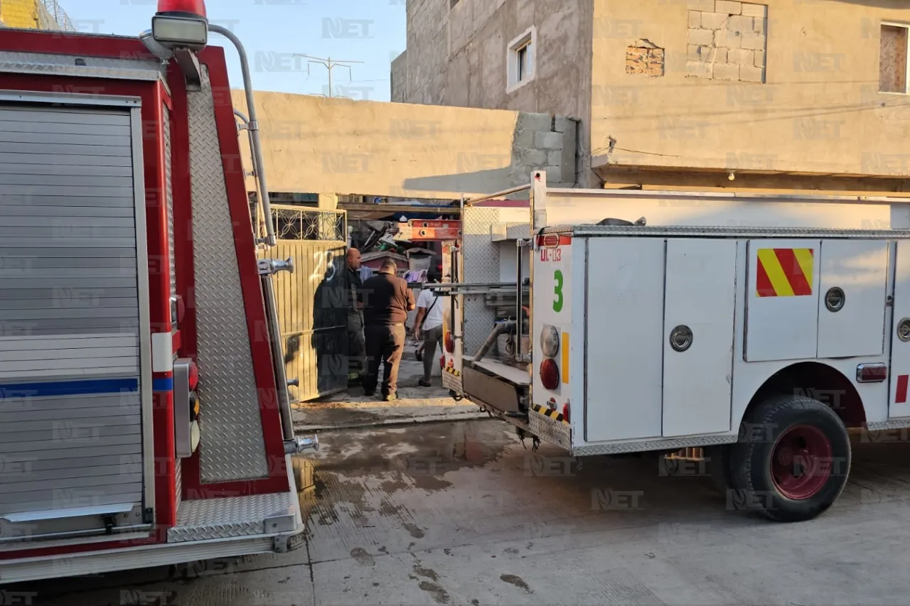 Una vela, causa de incendio en vivienda de la colonia Lucio Cabañas