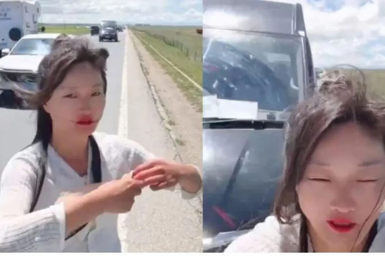 Video: Arrollan a influencer mientras realizaba un 'live'