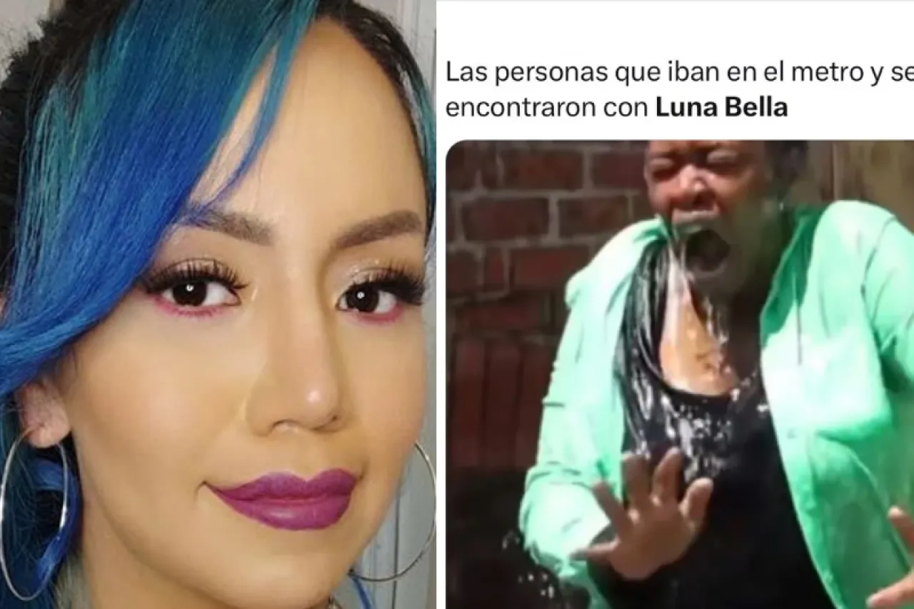 Luna Bella graba video prohibido en el Metro de la CDMX