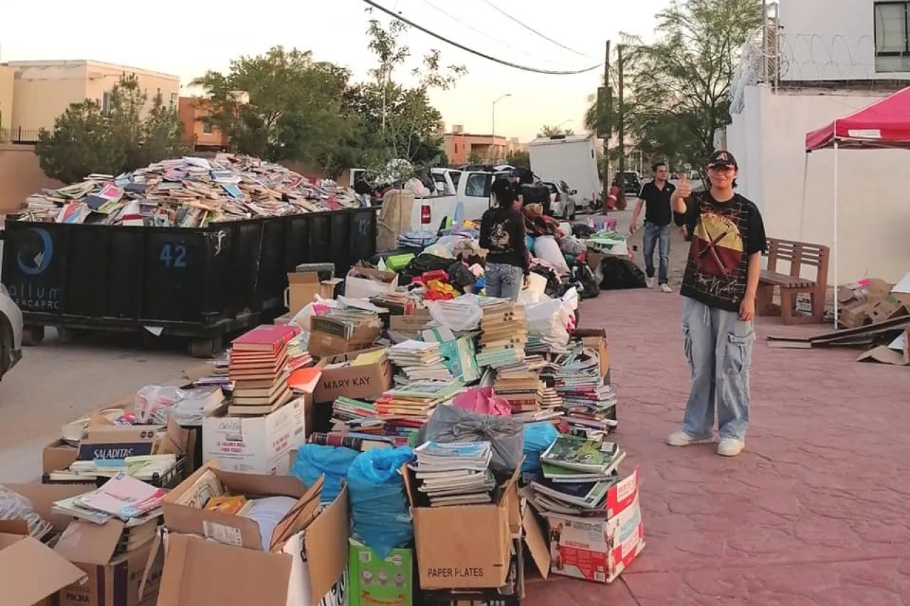 Un éxito campaña para reusar y reciclar libros