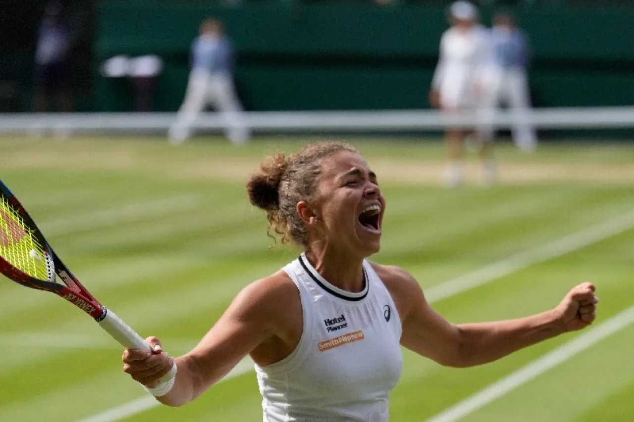Tenis: Gana Jasmine Paolini y se mete a la final de Wimbledon