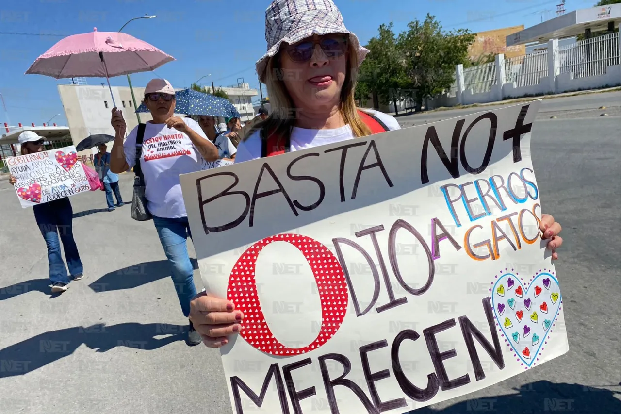 Marchan contra el maltrato animal en Juárez