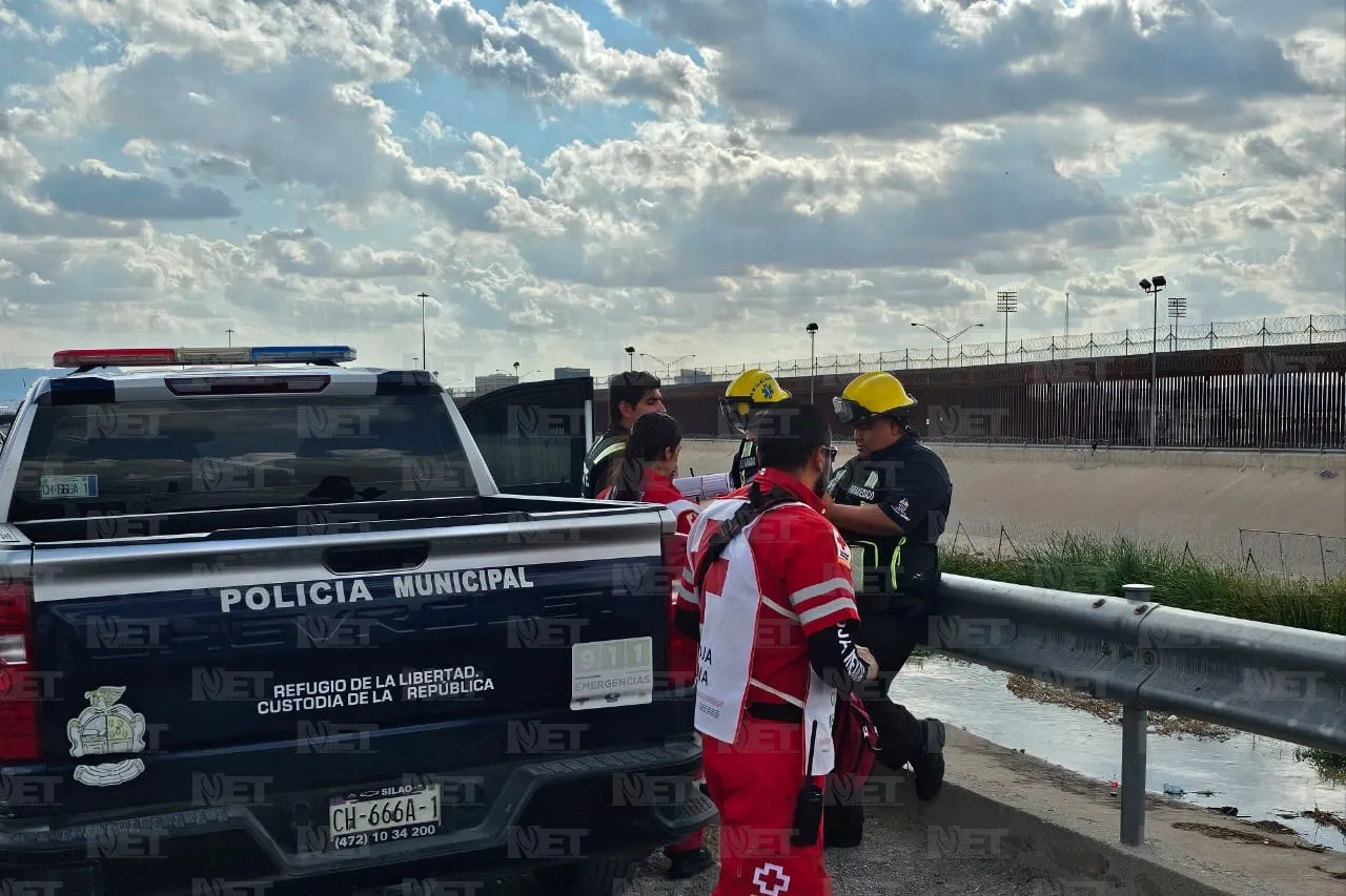 Menor migrante se ahogaba en el río; lo rescatan