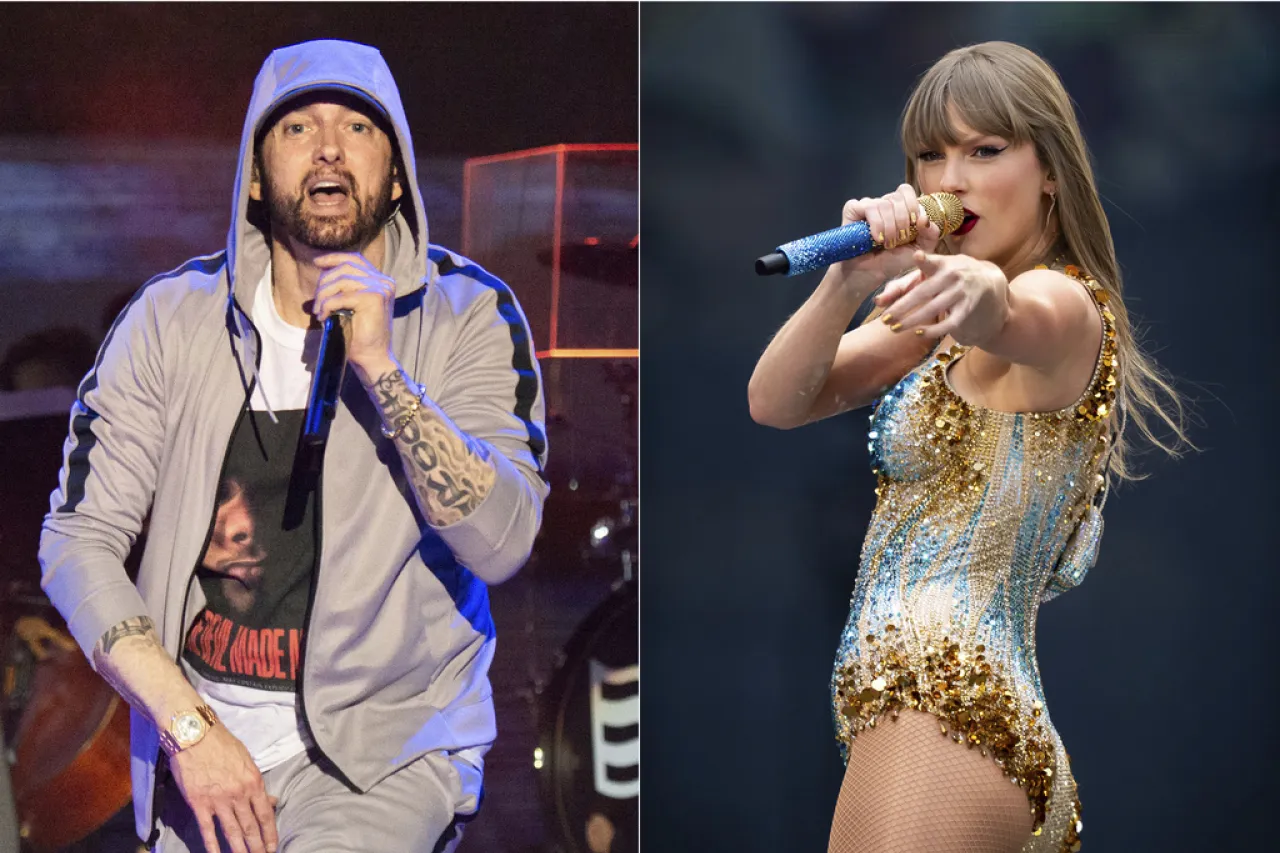 Eminem supera a Taylor Swift y pone fin a su reinado