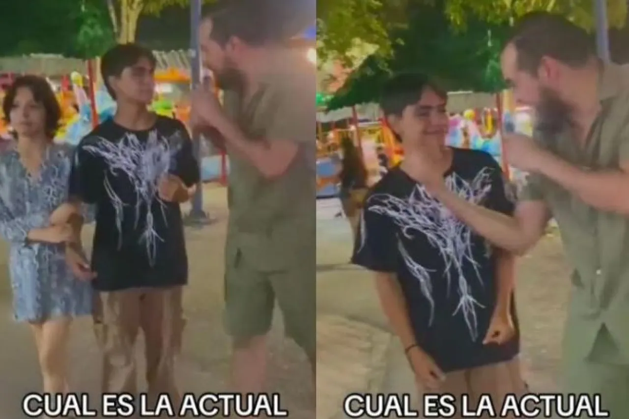 Video: Termina a su novio por mandarle piropo a Karely Ruiz