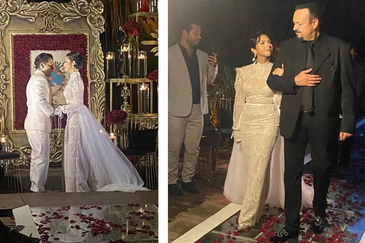 Filtran fotos de ceremonia nupcial de Nodal y Ángela Aguilar en Cuernavaca