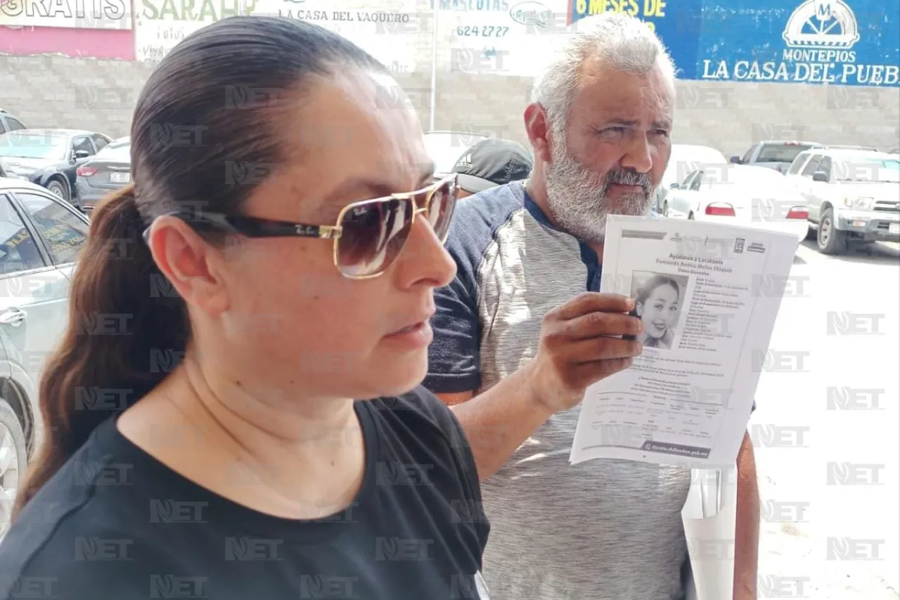 Cancela FGE reunión con la familia de Fernanda; lleva 15 días desaparecida