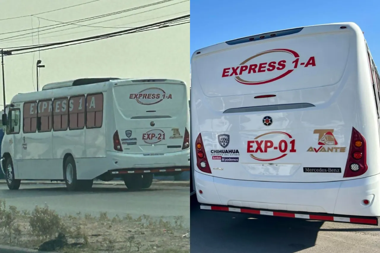 Circulan nuevas rutas de la Express 1-A