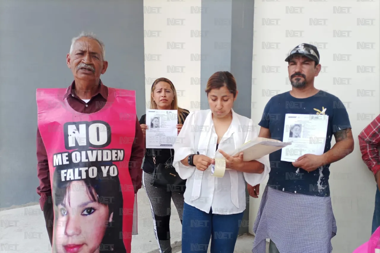 Cancela FGE reunión con la familia de Fernanda; lleva 15 días desaparecida