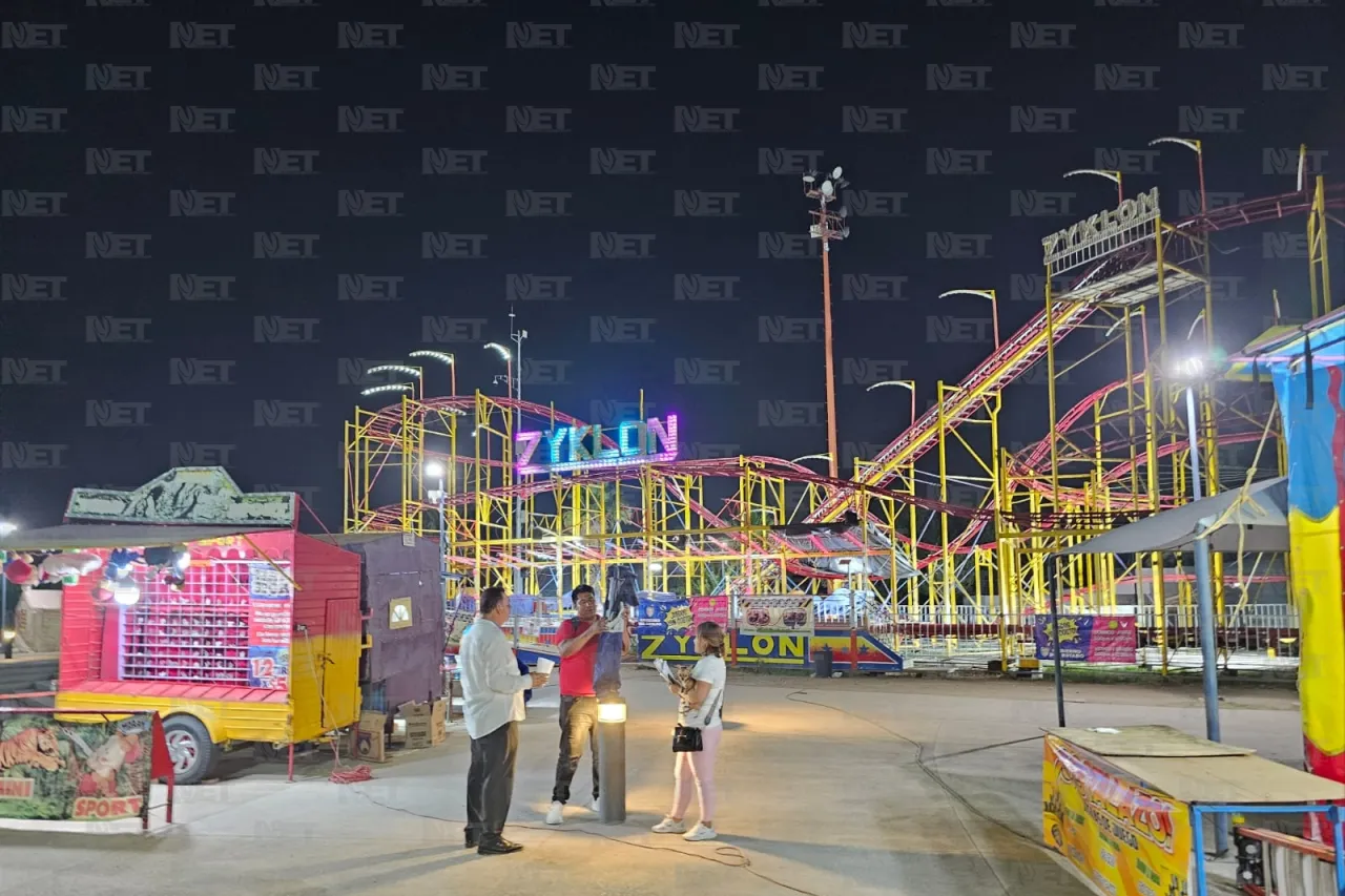 Últimos días de jueguitos en el Parque Central en Ciudad Juárez