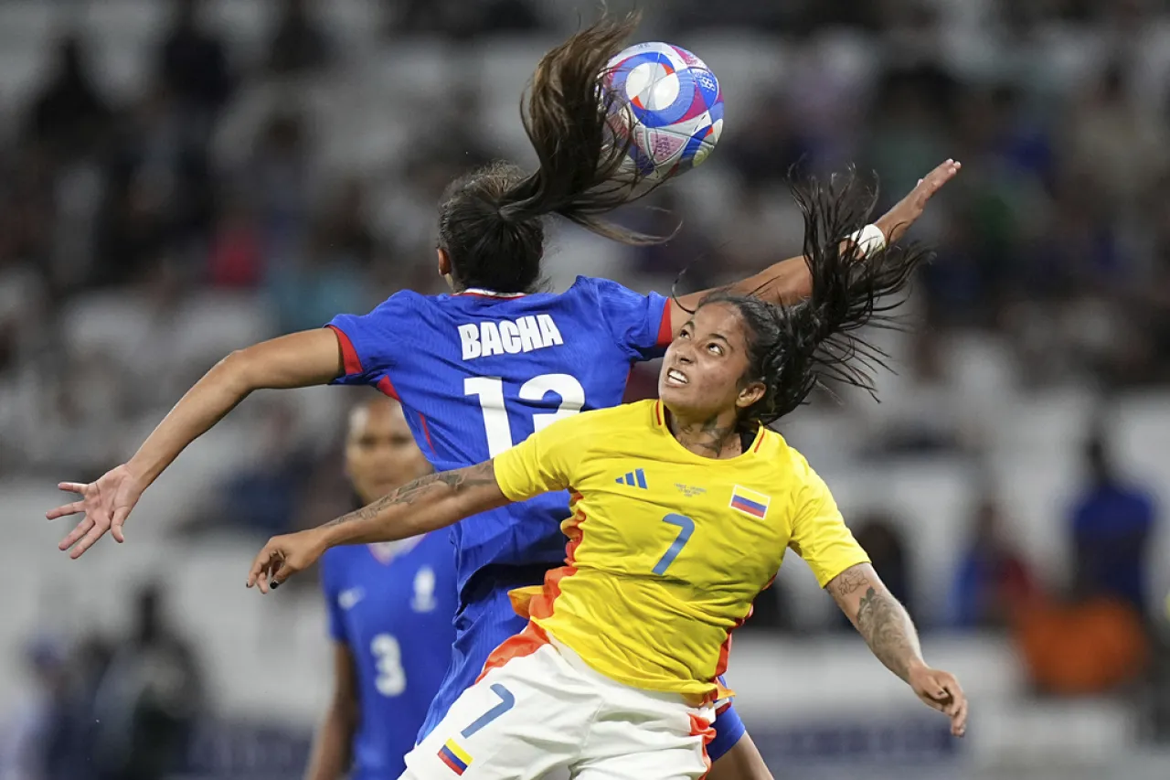 Francia derrota a Colombia en futbol olímpico femenil