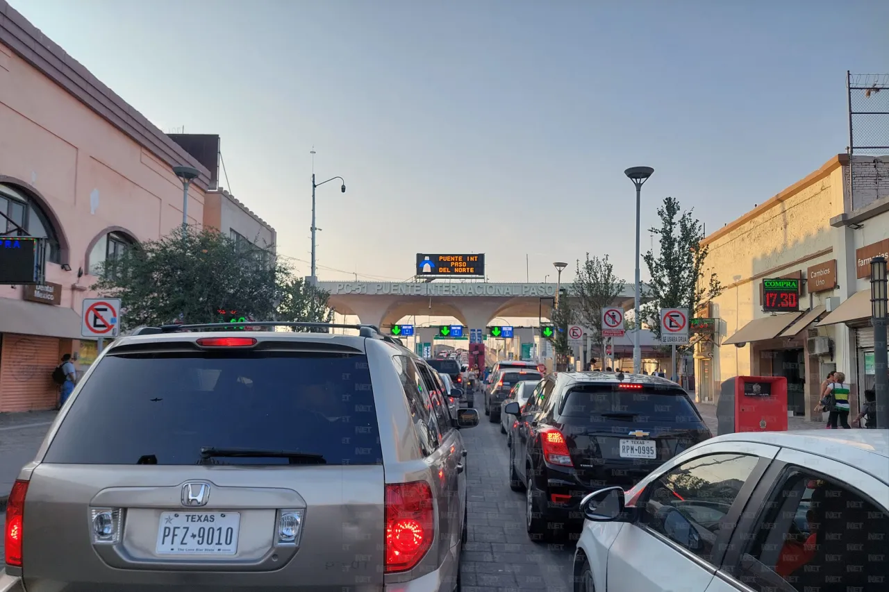 Tiempos de espera de alrededor de una hora en puentes