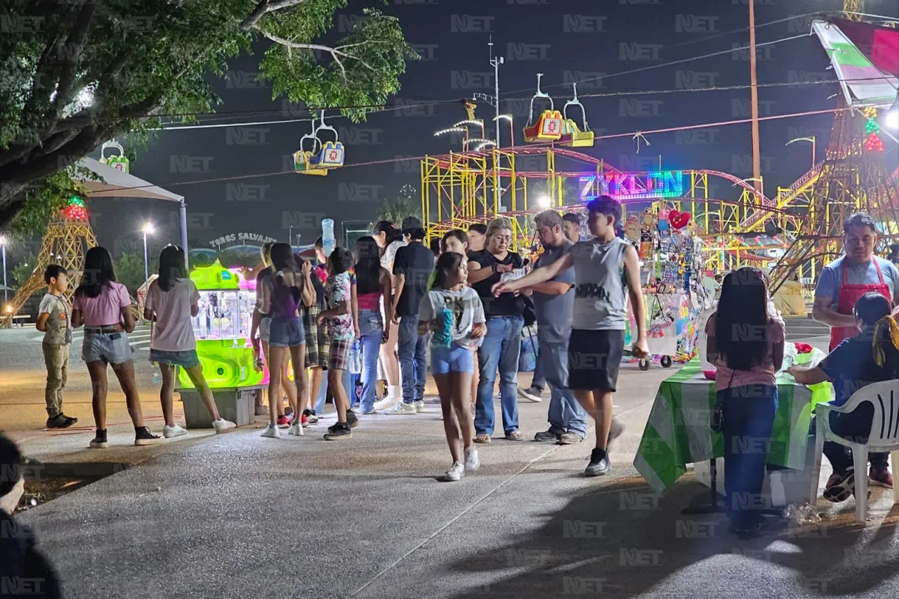 Últimos días de jueguitos en el Parque Central en Ciudad Juárez