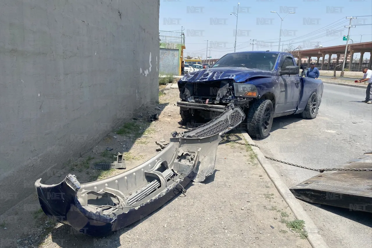 Vuelca camioneta en el Norzagaray; pick up era robada