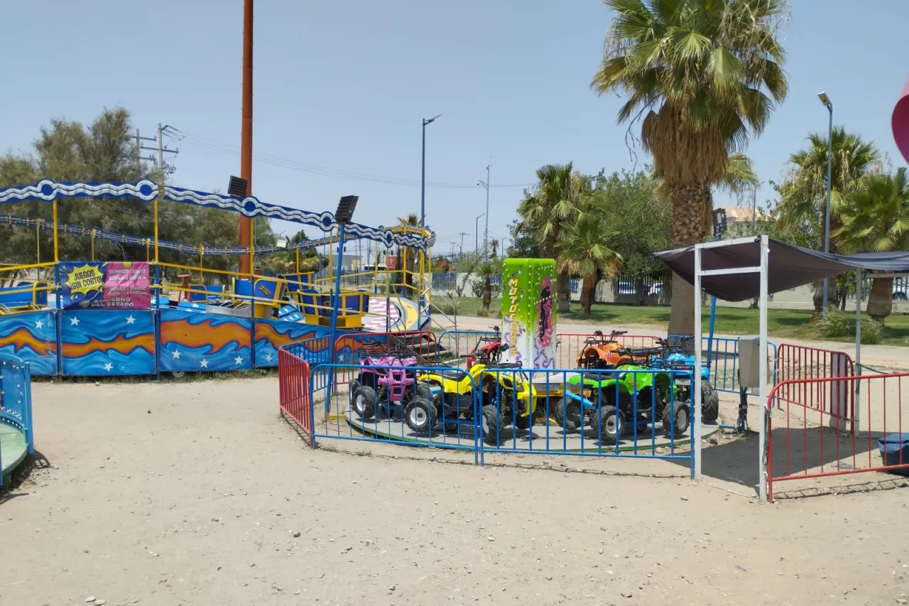 Se van los juegos mecánicos del Parque Central este fin