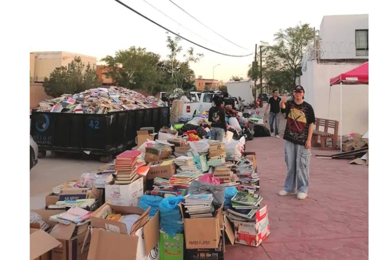 Juárez: Llaman a donar y reciclar libros