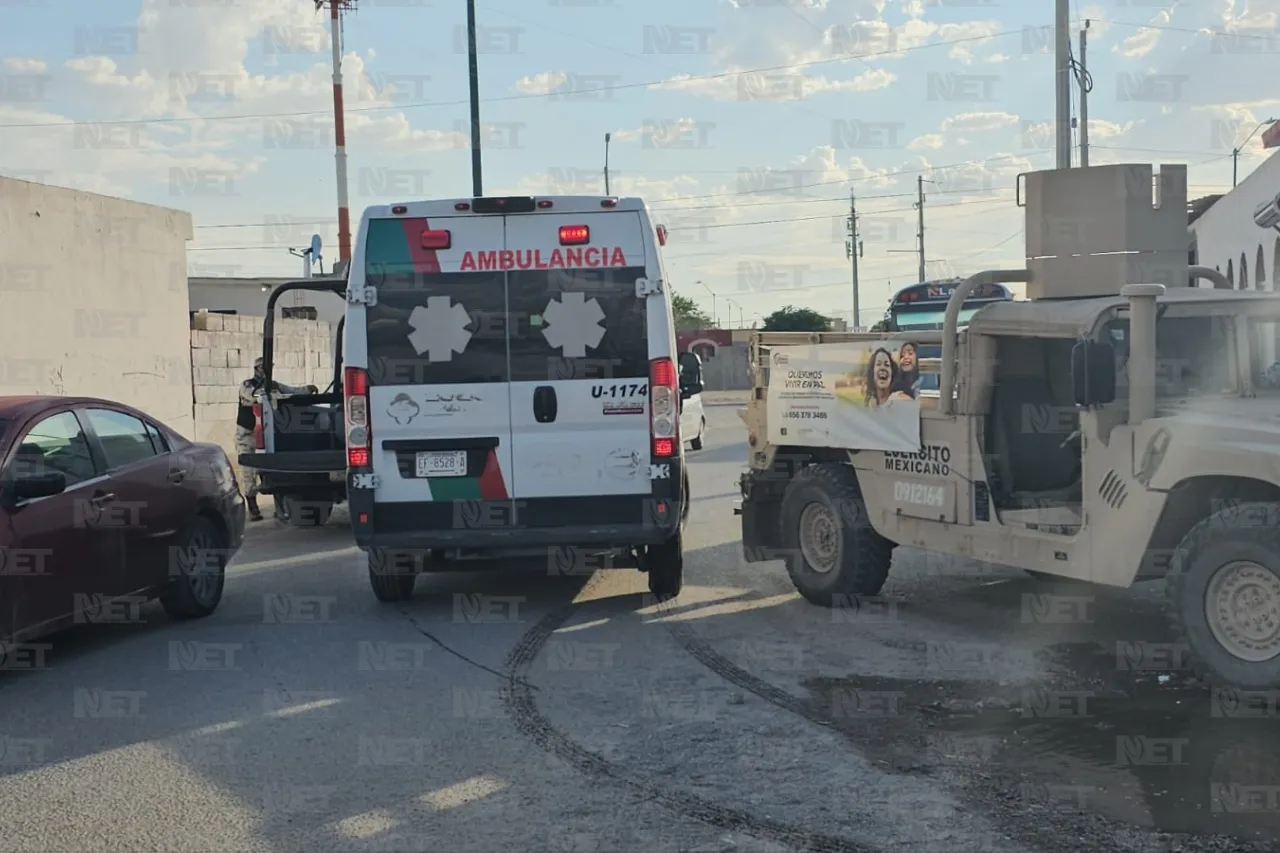 Balean a uno en la colonia Rincón del Río