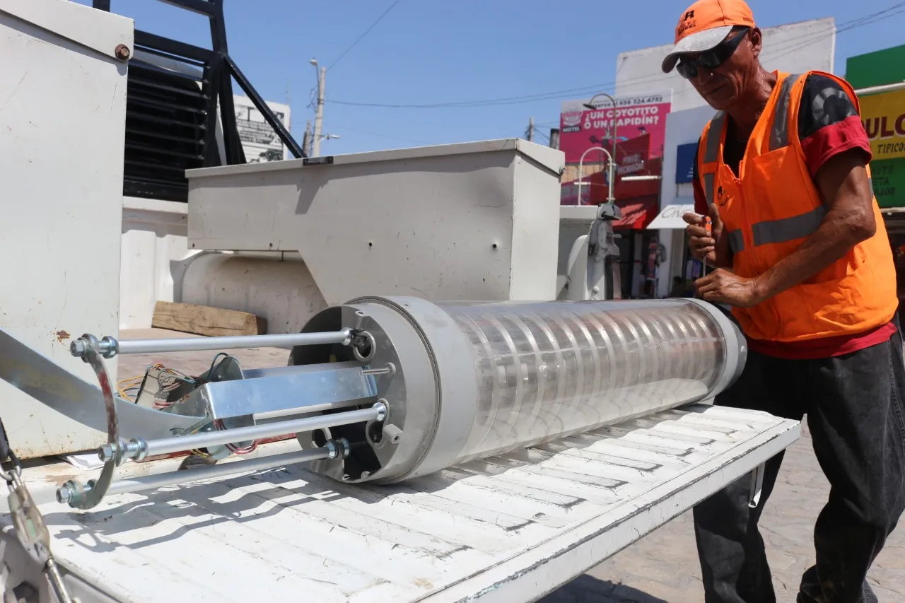 Tienen obras del Centro de Juárez un 75% de avance