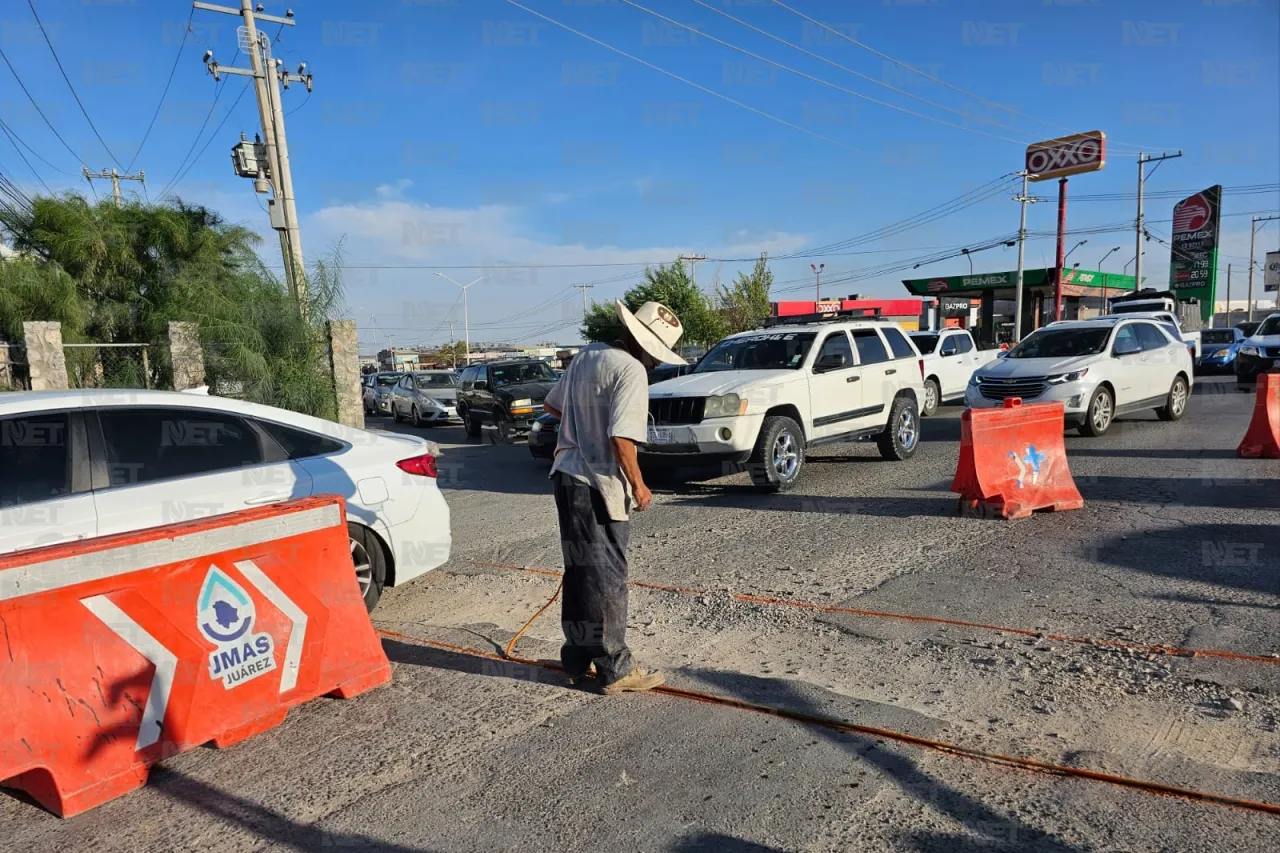 Bachea JMAS zona de la avenida Tecnológico