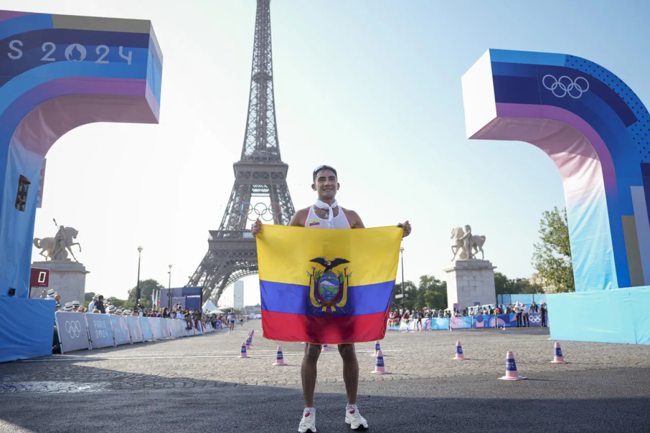 ¡Latinoamérica festeja! Ecuador consigue oro en la marcha varonil