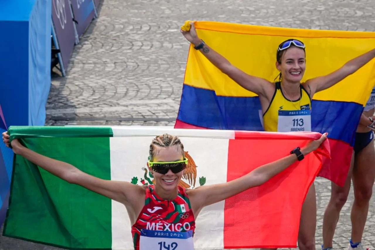 Chihuahuense Alegna González queda 5ta en la marcha Olímpica
