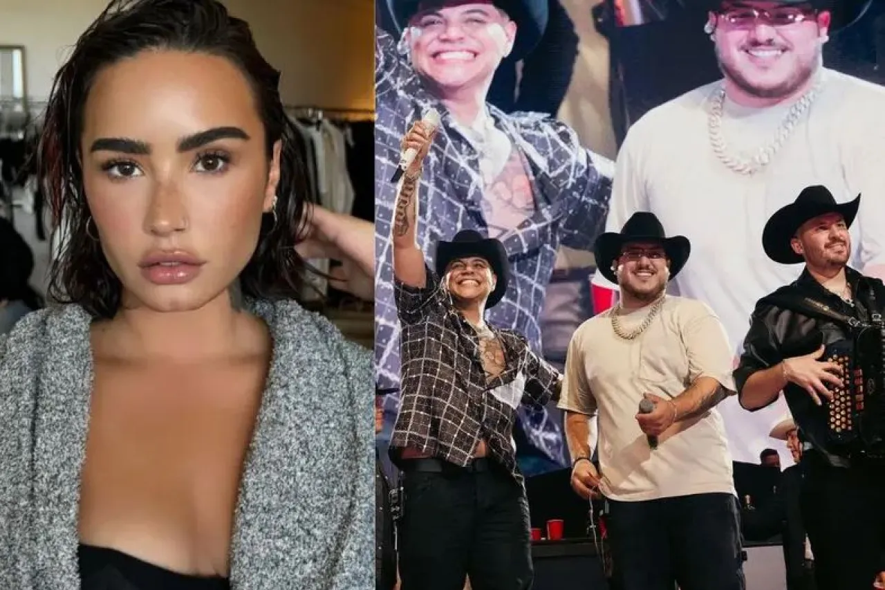 Confirma Grupo Firme colaboración con Demi Lovato