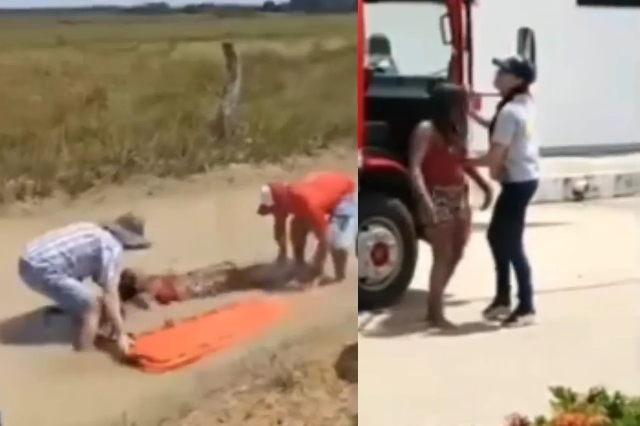 La daban por muerta y estaba descansando plácidamente en el río