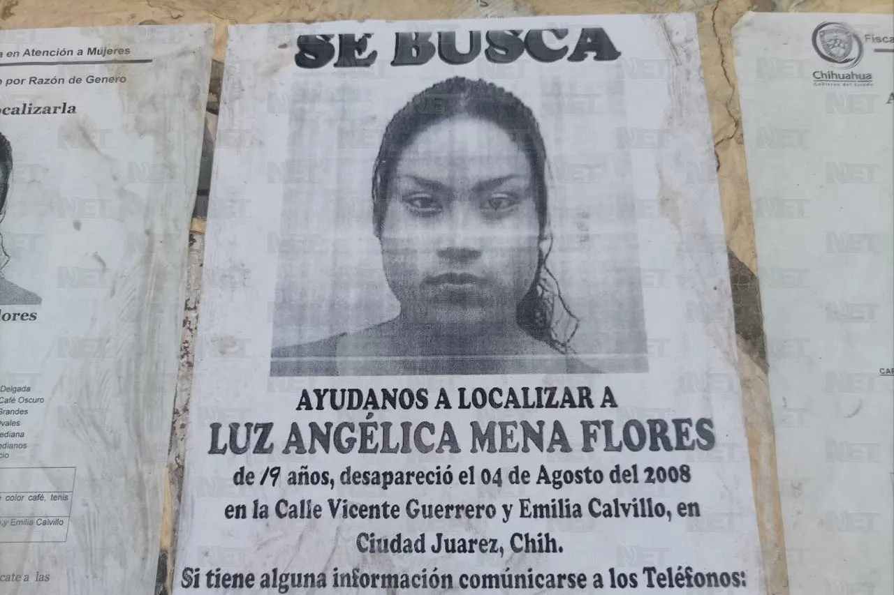 Juárez: 16 años sin Luz Angélica Mena Flores, su madre la busca y la espera