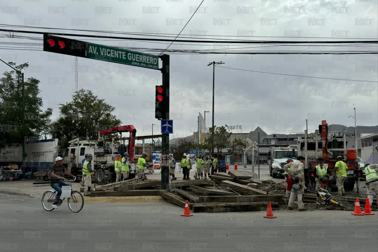 Desviarán estas calles en el Centro por obras del tren